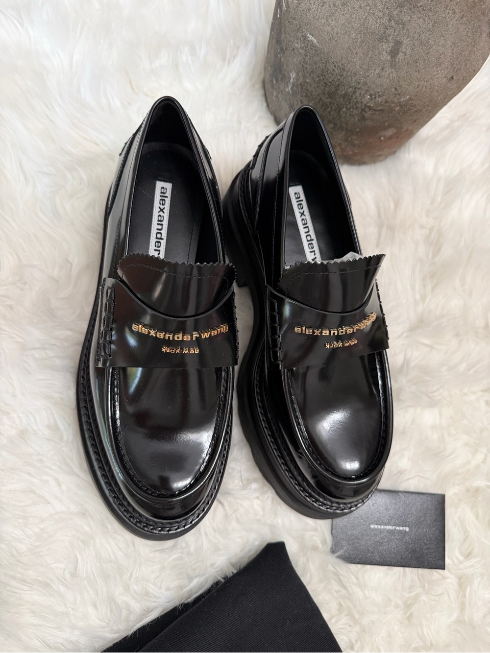 ALEXANDER WANG CARTER PLATFORM 
LOAFER - Picture 3 of 7